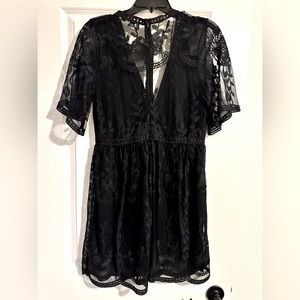 Haute Monde Lace Mini Dress